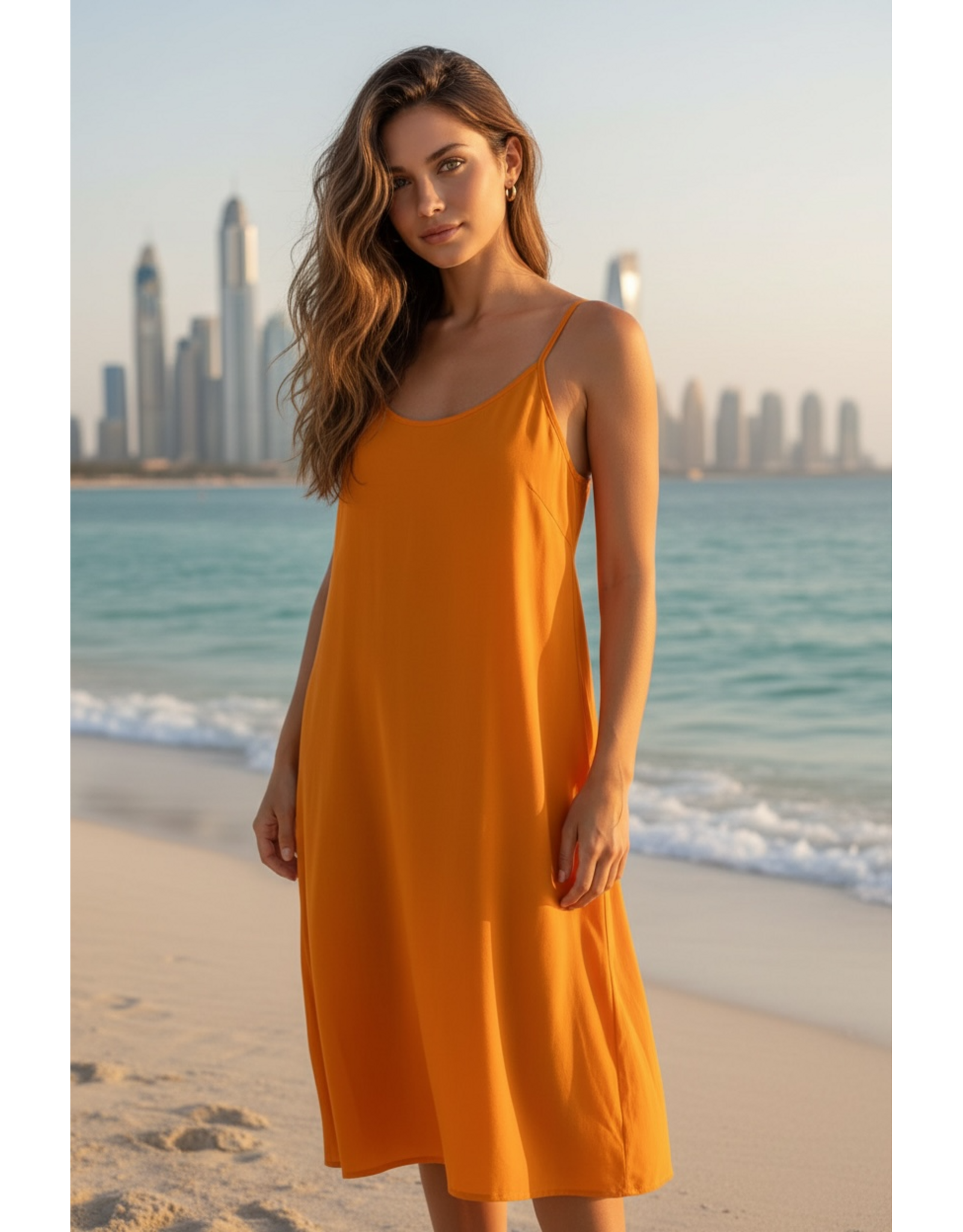Italie Kleed Ibiza orange