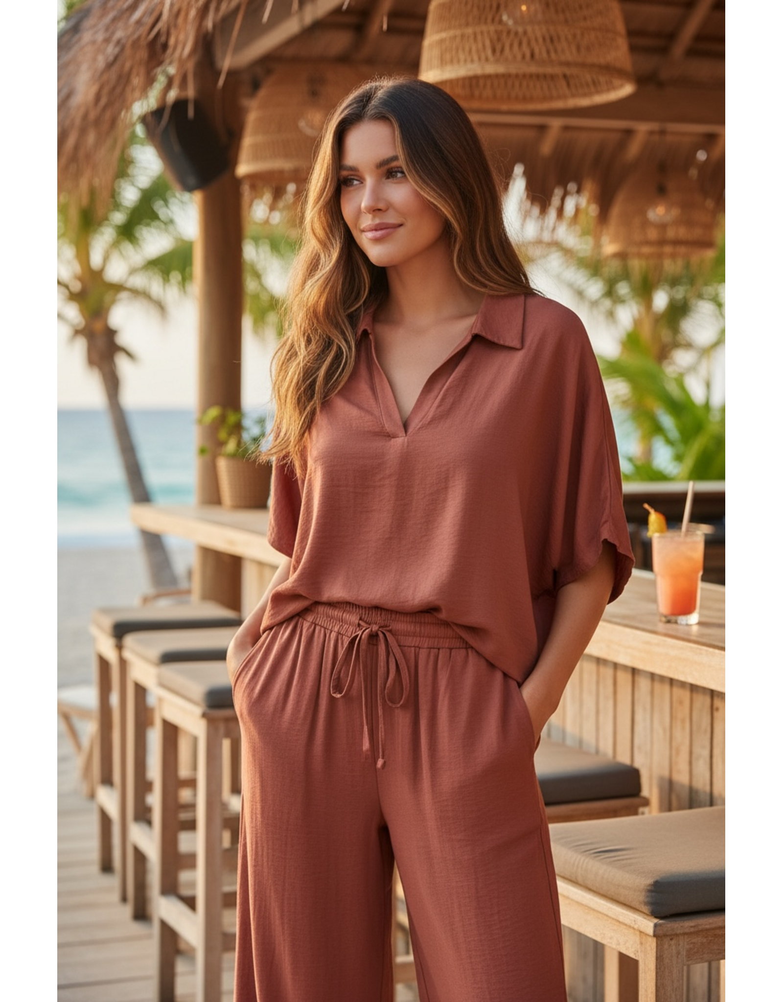 Kaffe Bloes Emily henna
