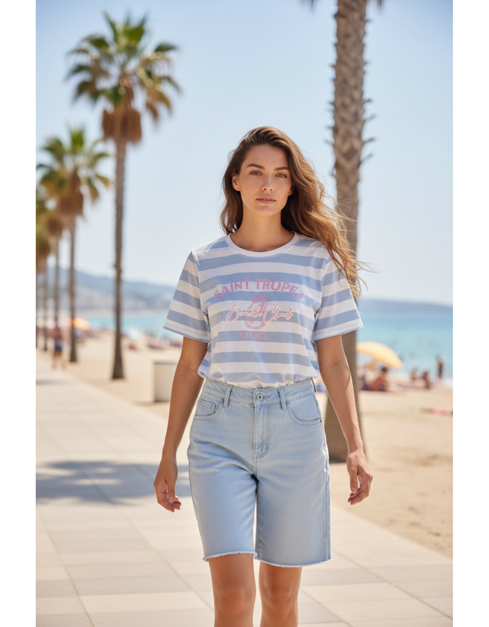 Allerlei T shirt Saint Tropez summer