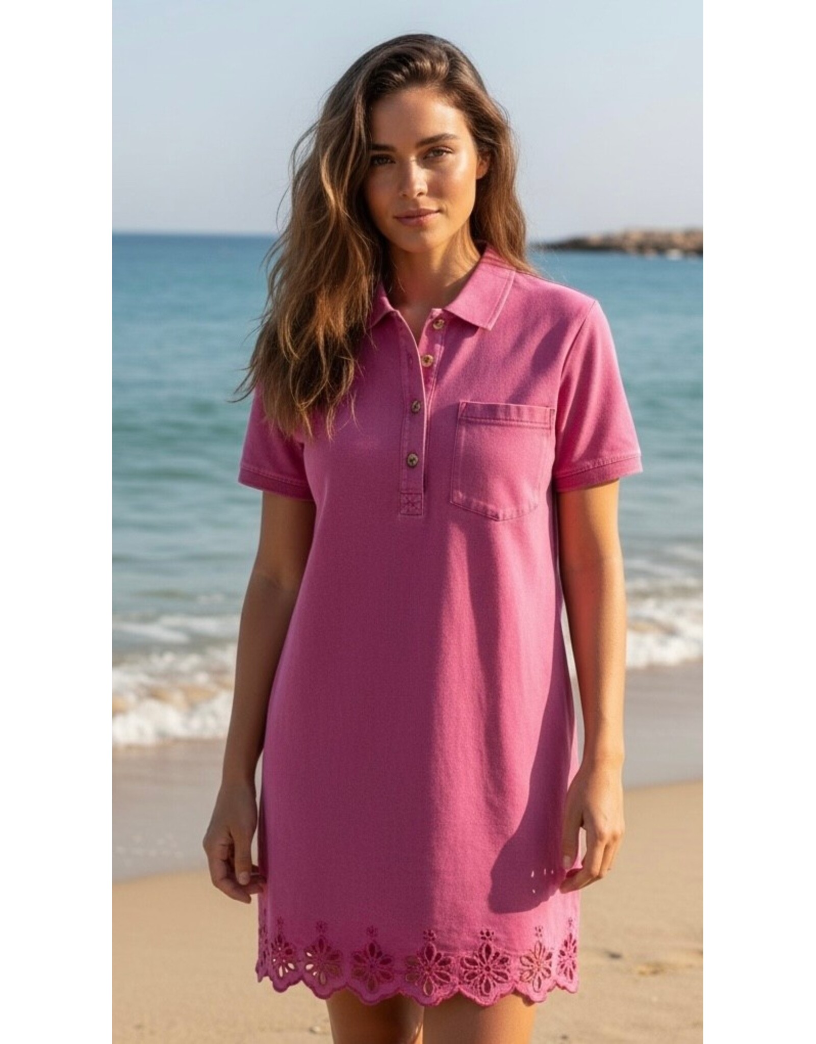 Parijs Kleed Pfebe fushia