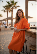 Allerlei Kleed Doreo oranje