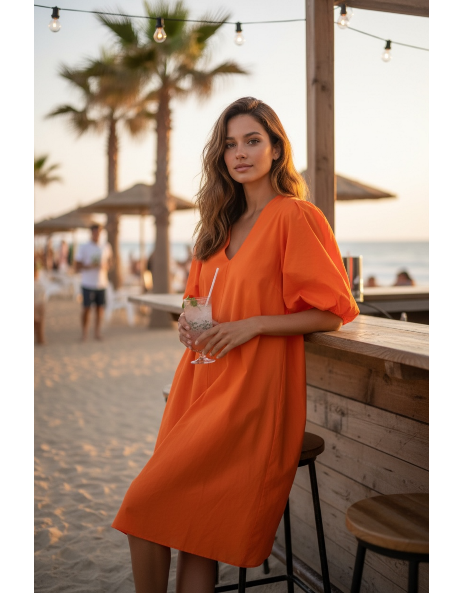Allerlei Kleed Doreo oranje