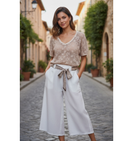 Italie T-shirt lena beige