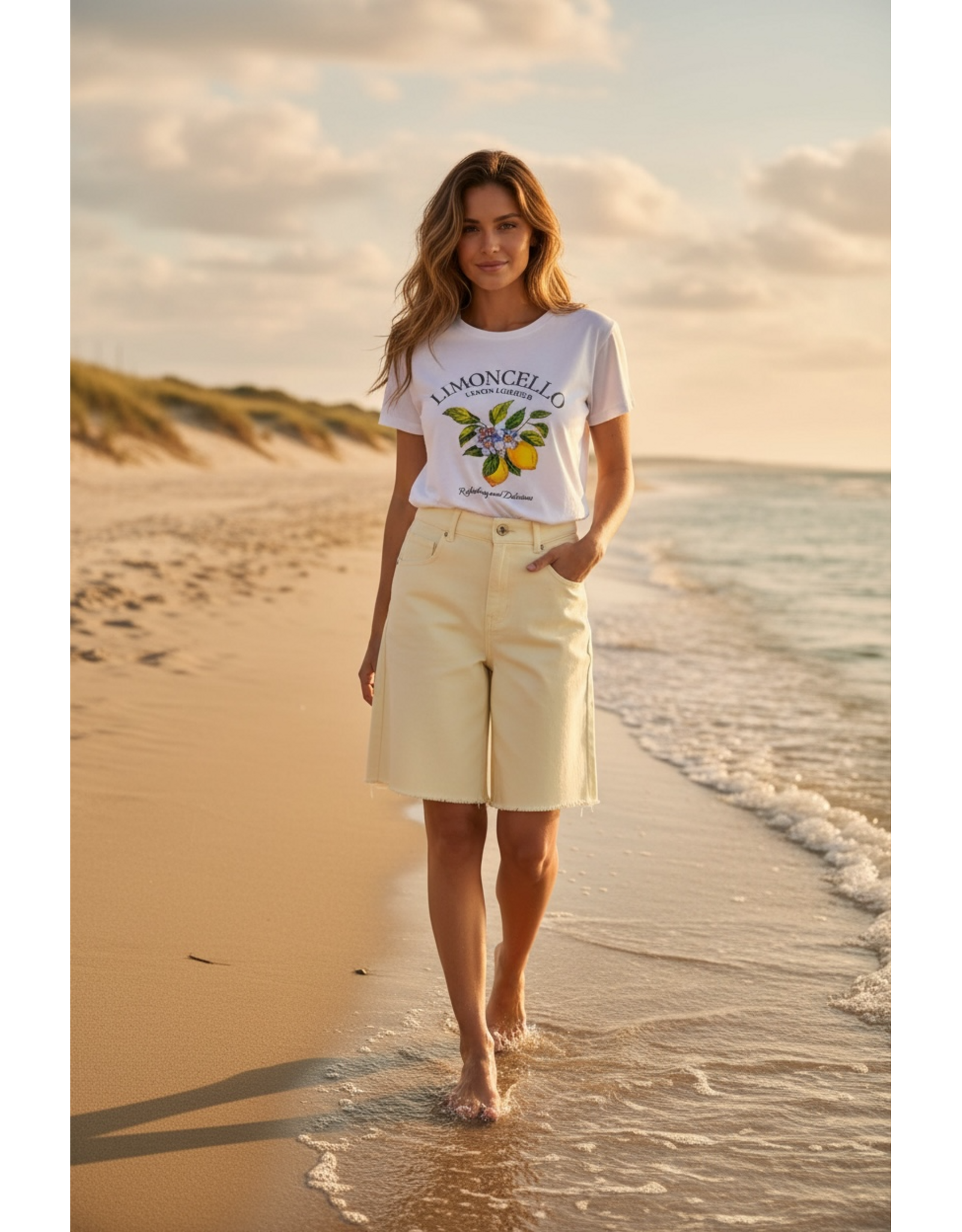 Italie T shirt limoncello