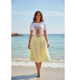 Italie Rok Rosalie geel