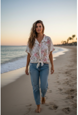 Parijs Bloes romance lace roze