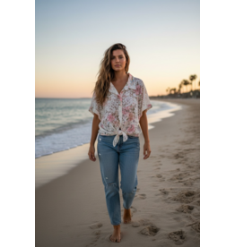 Parijs Bloes romance lace roze