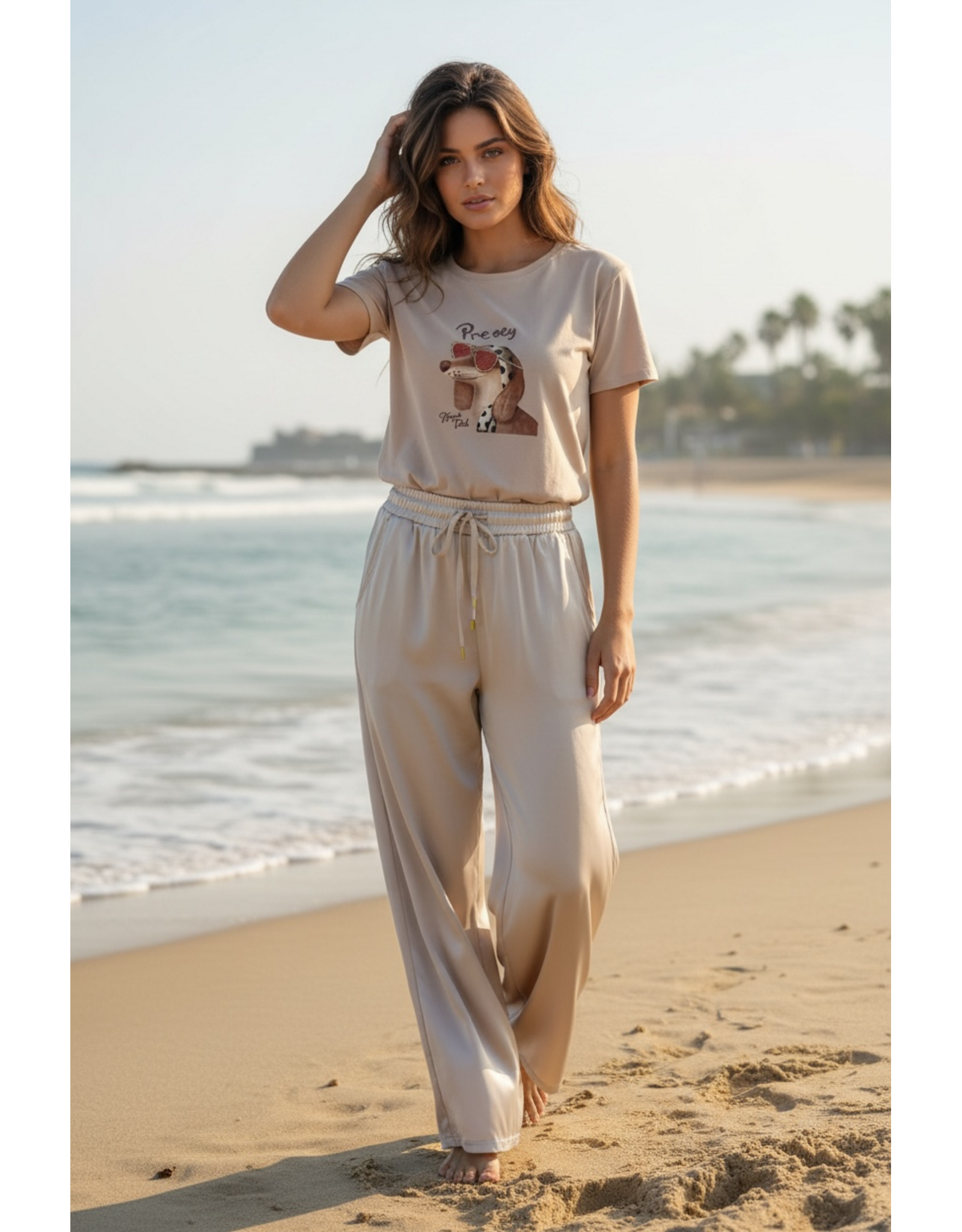 Italie Broek lisa goud