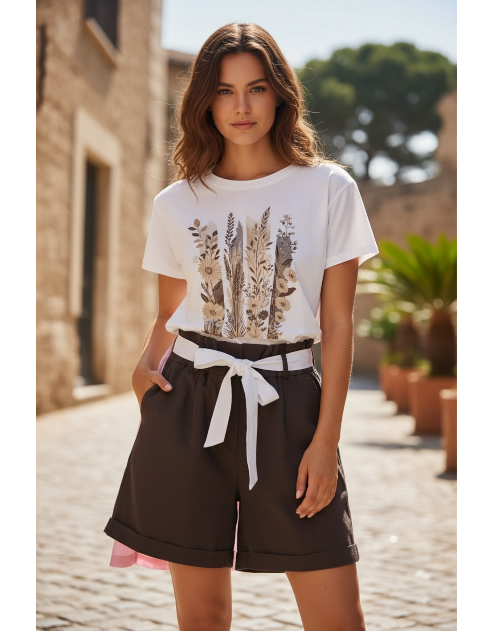 Italie T shirt golden fields