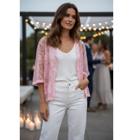 Brussel Gilet tessa roze