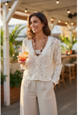 Italie Gilet Romantic beige
