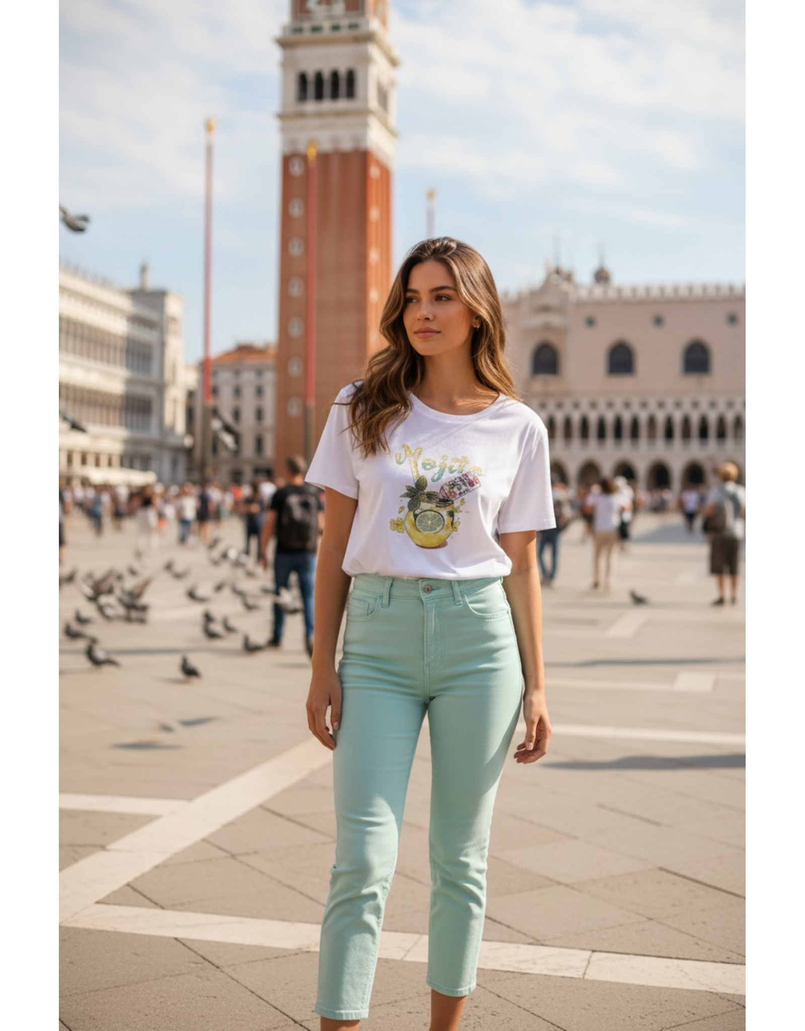 Italie T shirt Coctail chic