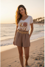 Italie T shirt summer bouquet
