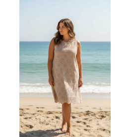 Italie Kleed romance beige