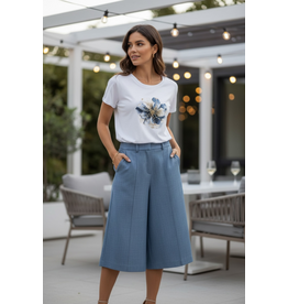 Italie T shirt Royal bloom