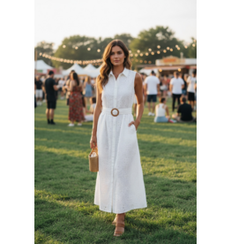 Italie Kleed Ocian bloom wit