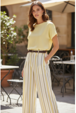 Italie T shirt lemon satin