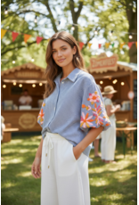 Brussel Bloes Marina stripe