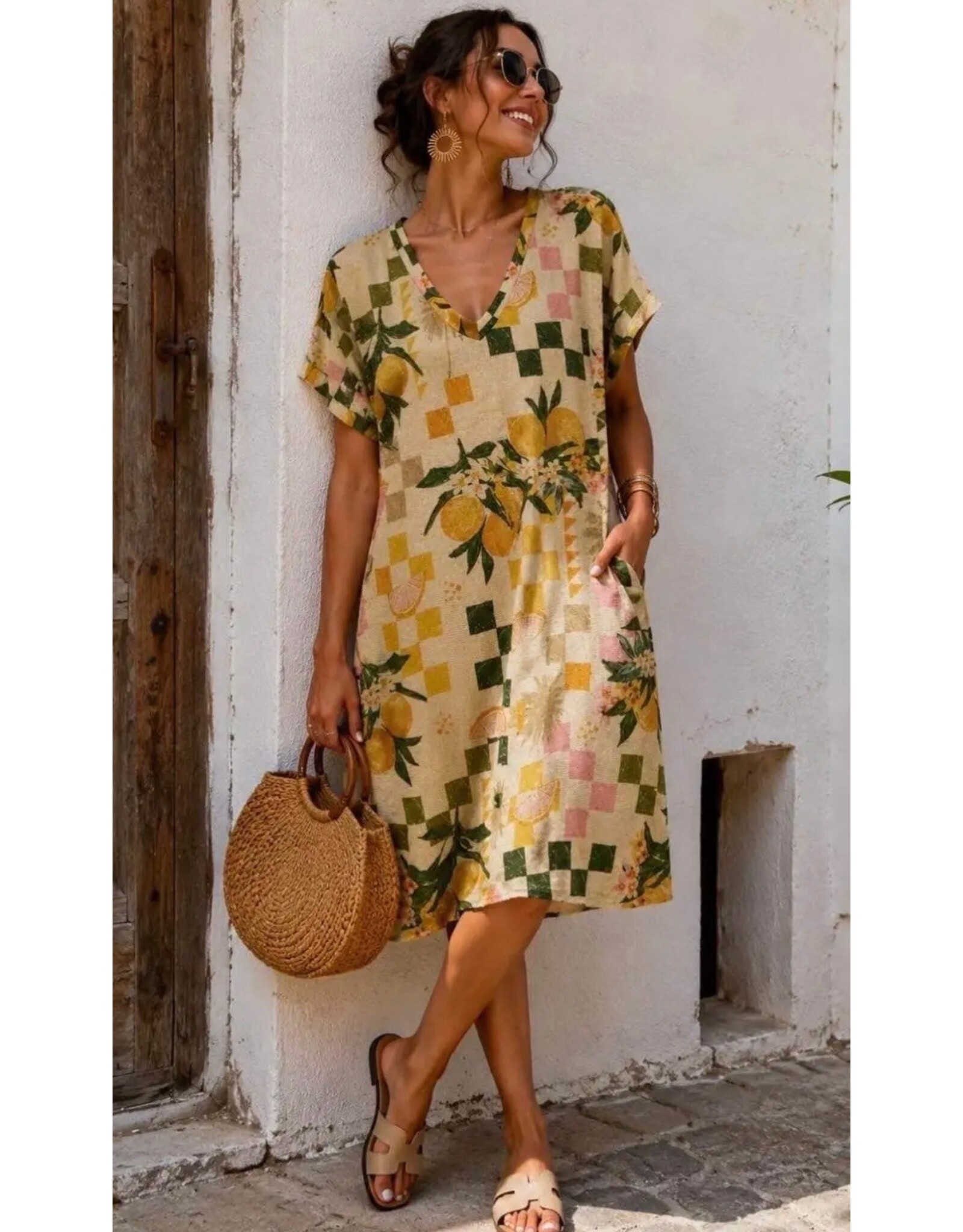 Parijs Kleed Lemon chic