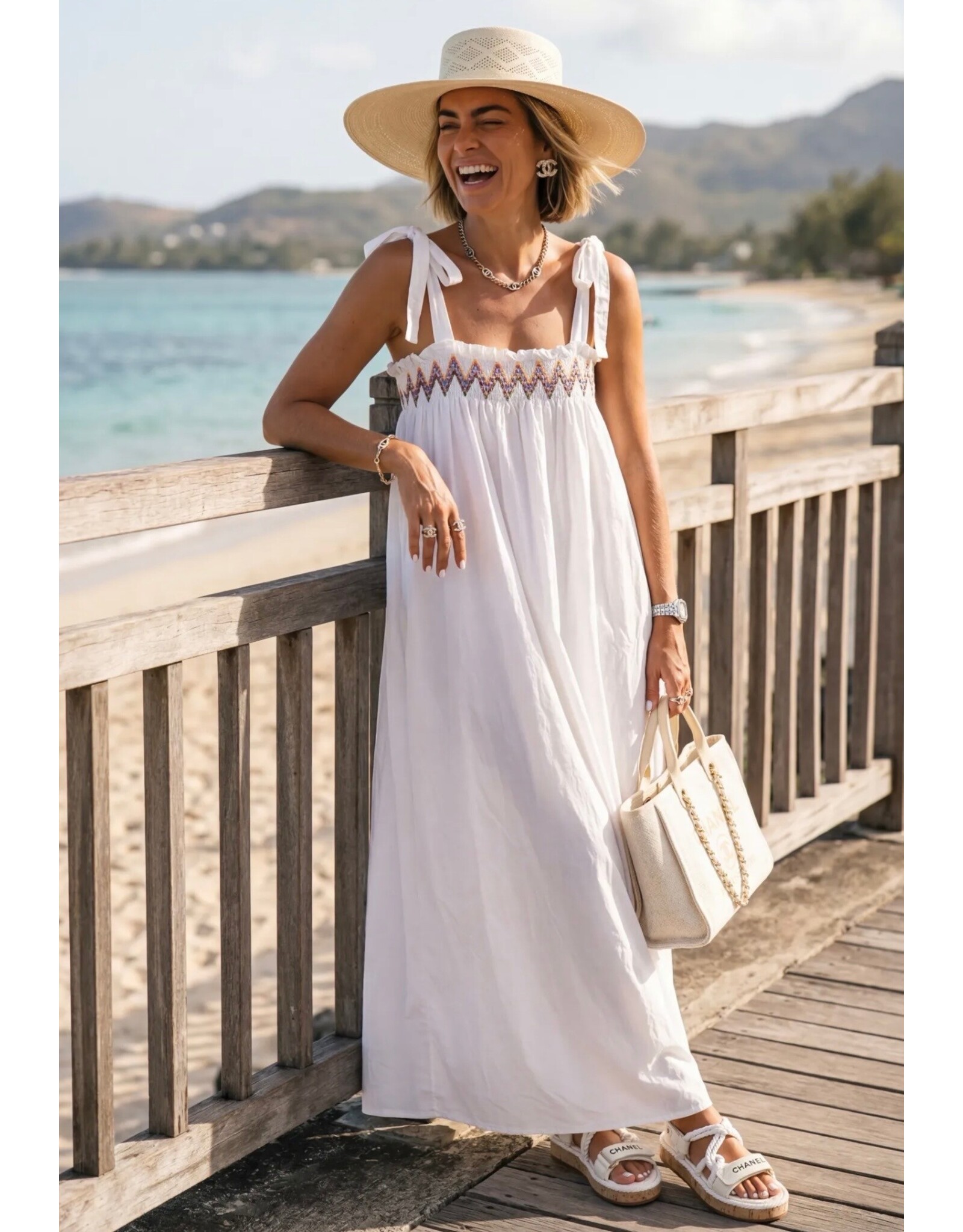 Parijs Kleed Seaside maxi