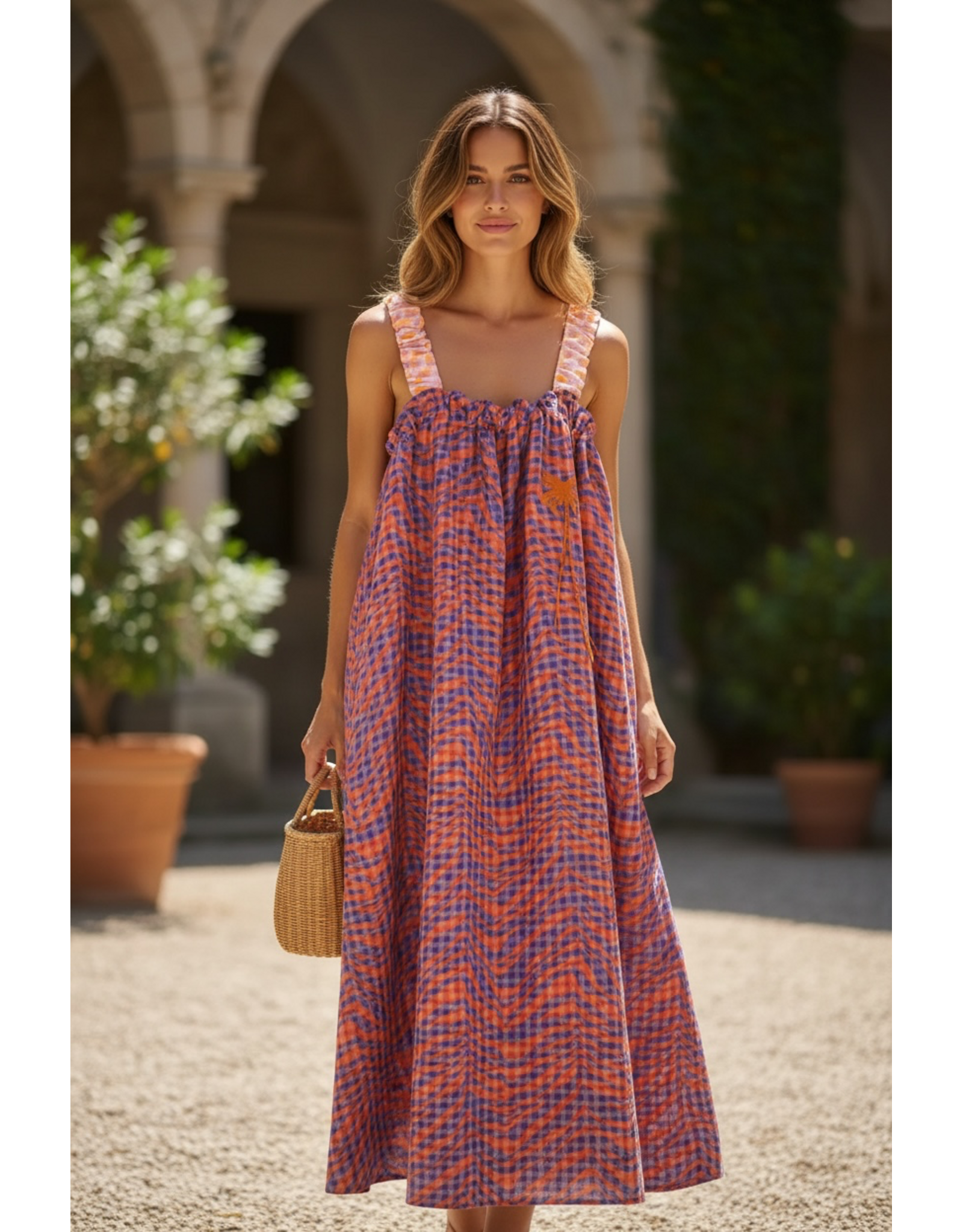 Parijs Kleed Sienna maxi