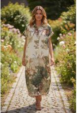 Brussel Kleed Rosalie groen