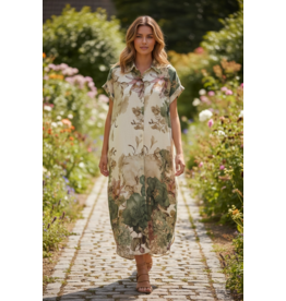 Brussel Kleed Rosalie groen
