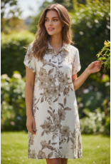 Parijs Kleed Beige blossom