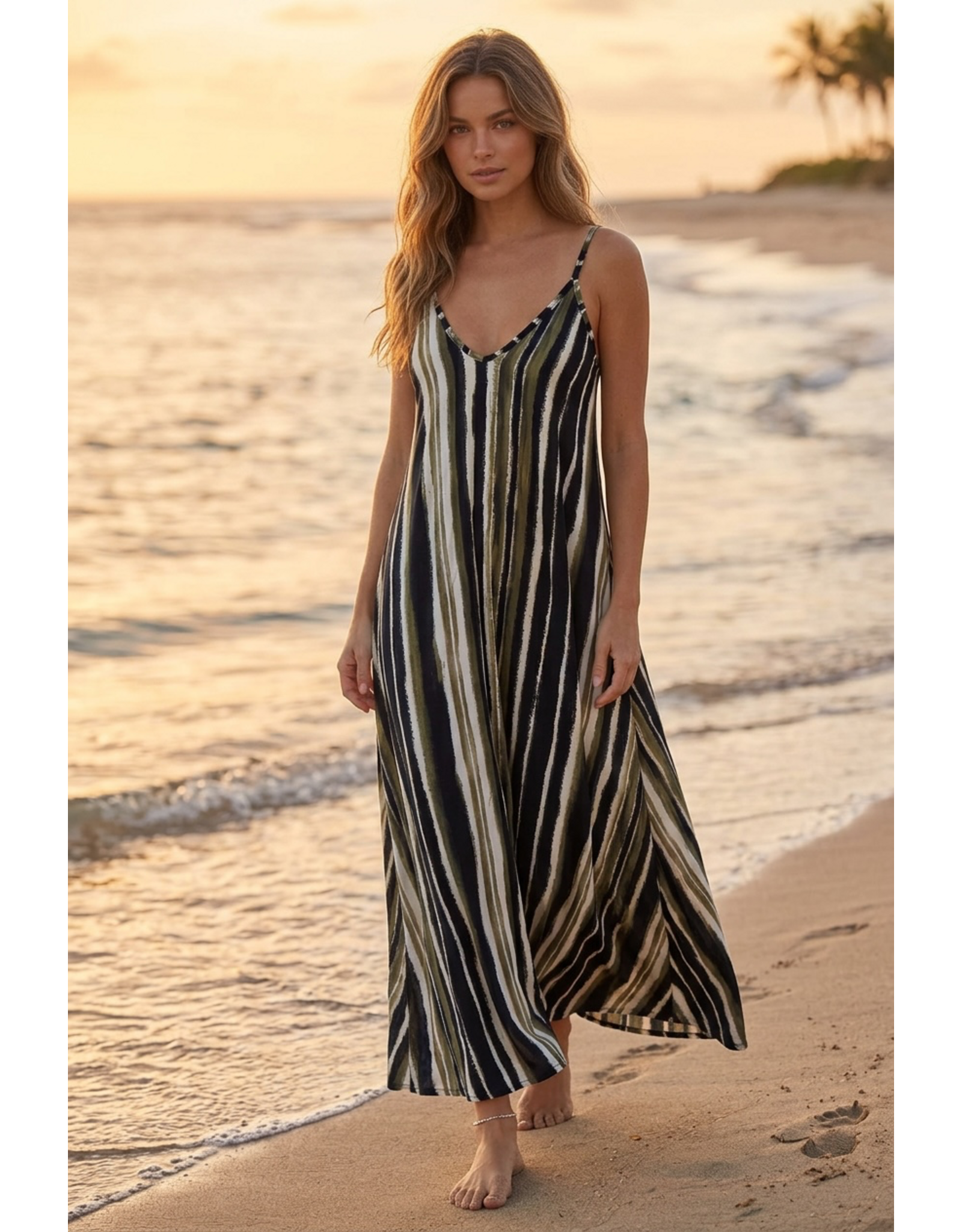 Brussel Kleed Navy breeze