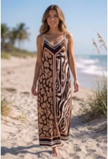 Brussel Kleed Safari stripe