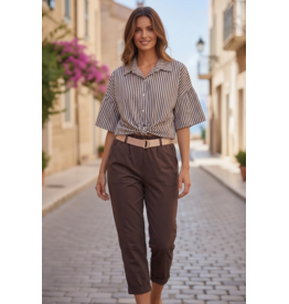 Brussel Broek Sienna bruin