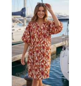Brussel Kleed coral blossom