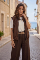 Brussel Boddywarmer bronze chic