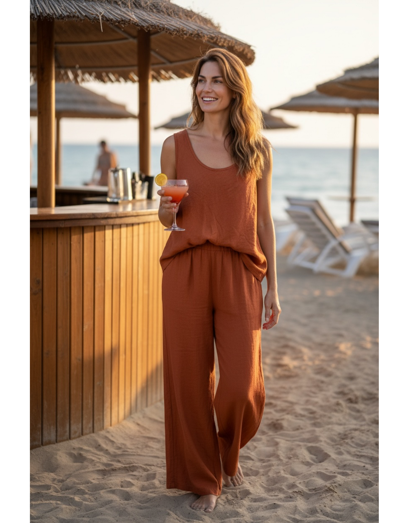Italie Broek terra