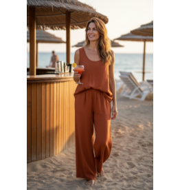 Italie Broek terra