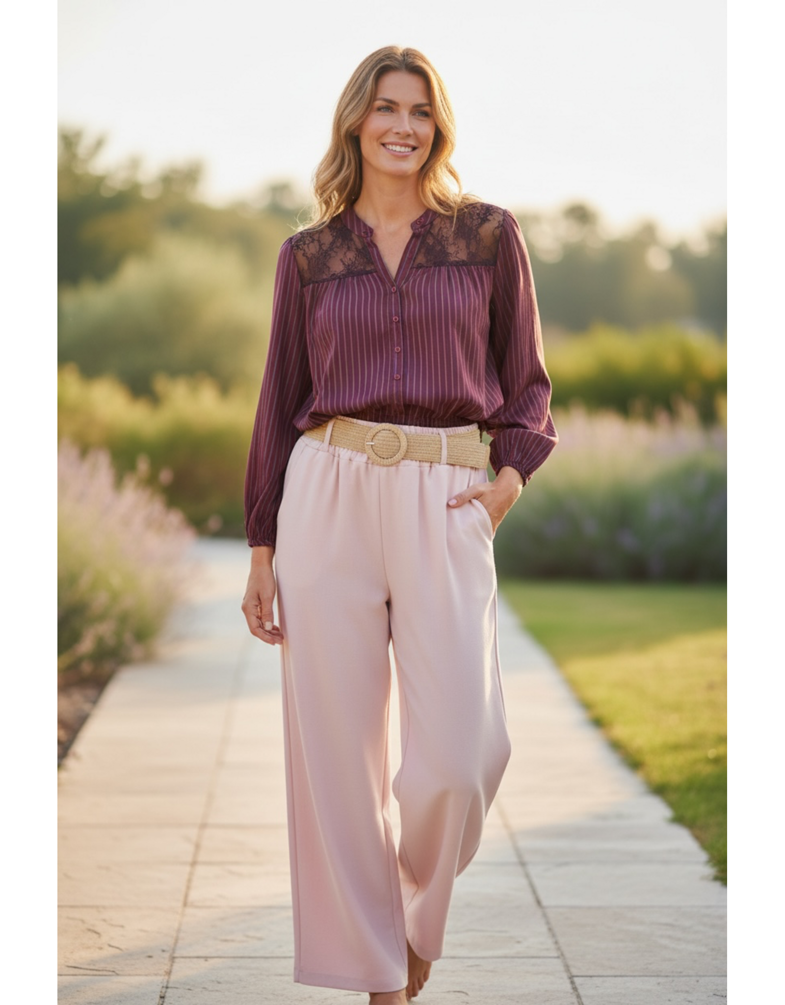 Italie Bloes Merlot stripe