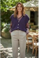 Brussel Gilet Violet