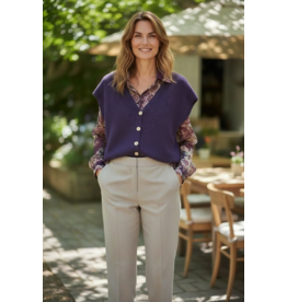 Brussel Gilet Violet