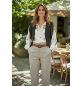 Italie Gilet Wild stud kaki
