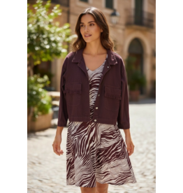 Italie Jas burgundy