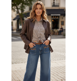 Italie Bloes cecile lederlook