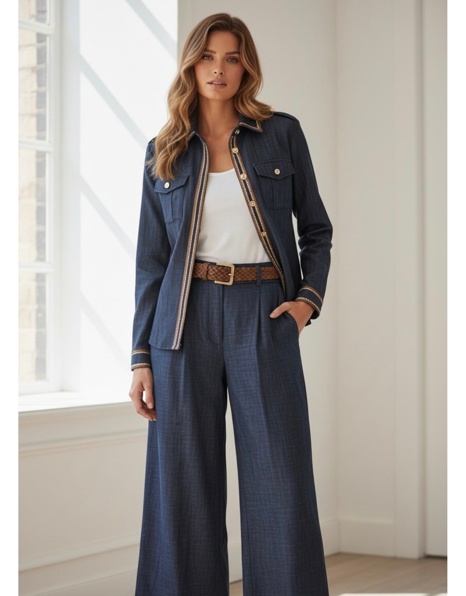 Italie Jeansbloes Elly
