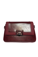 Italie Handtas lea burgundy