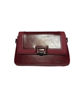 Italie Handtas lea burgundy