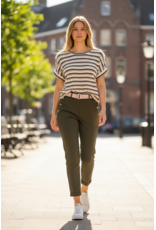 Italie Broek roza kaki