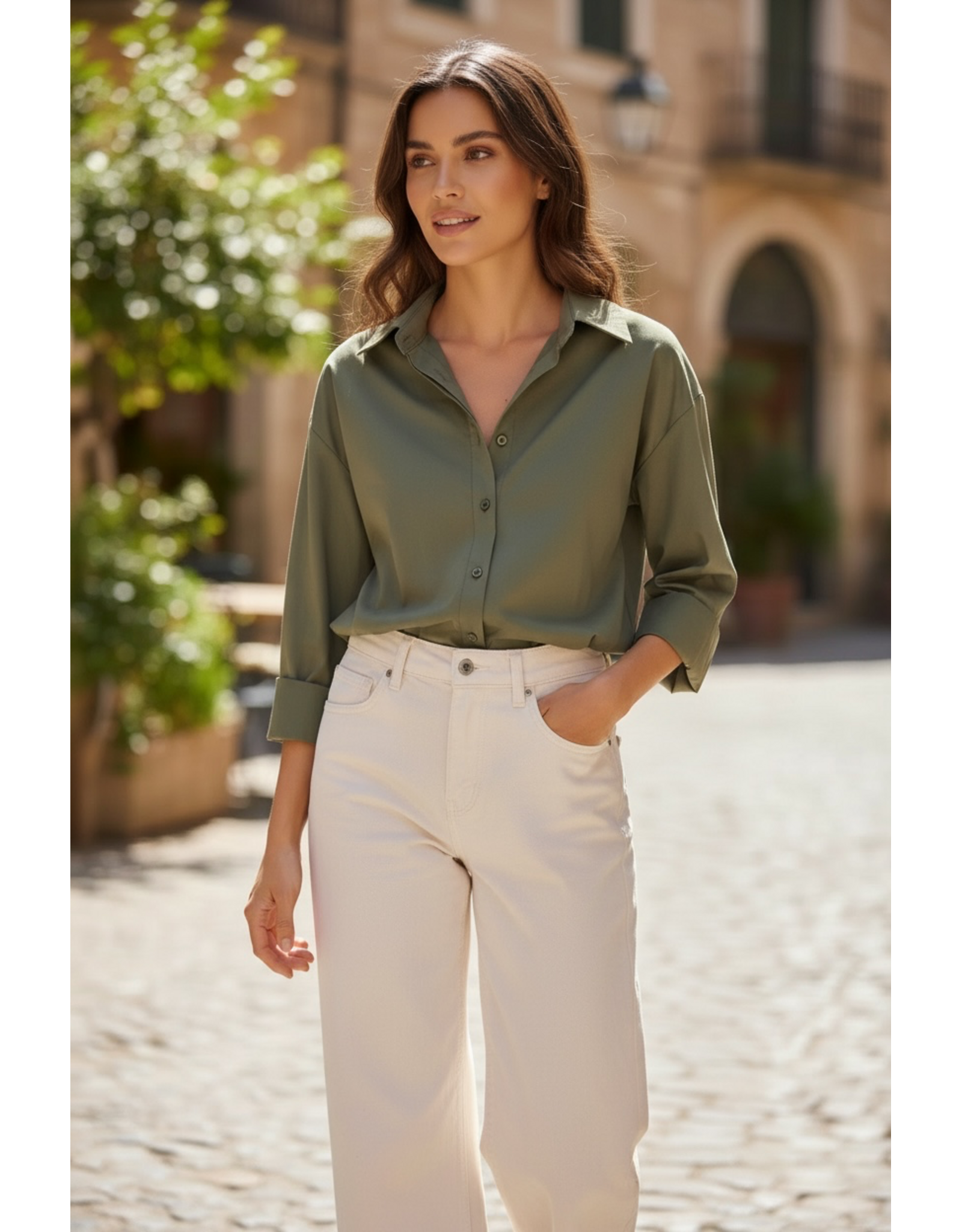Allerlei Bloes Bakis khaki bellita