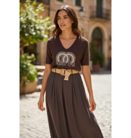 Italie Trui beautiful bruin