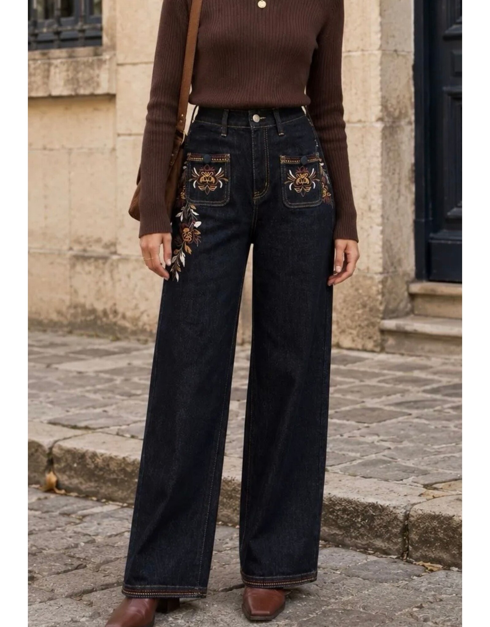 Brussel Jeans flower zac en zoe