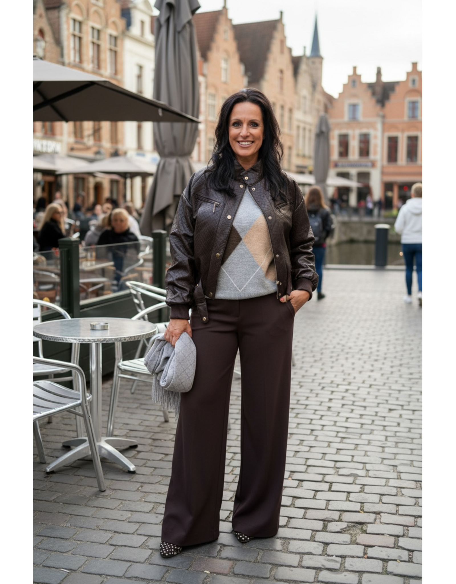 Brussel Jas brenda choco