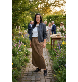 Allerlei Jeansjas blauw/grijs steil mann